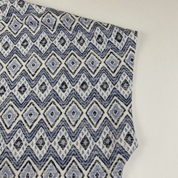 Orvis Short Sleeve T-Shirt Women’s S Polyester Blend Stretch V-Neck Diamond Blue - Picture 10 of 10